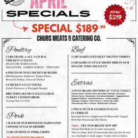 April Facebook Special