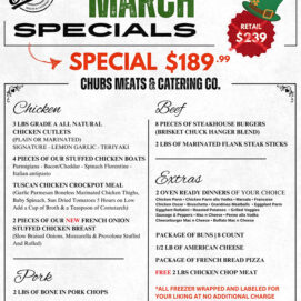 March Facebook Special