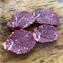 CrossFit Package: filet mignon steaks cut at Chubs Meats